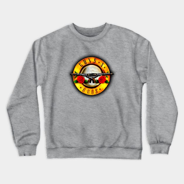 Guns'n'Bros - a Supernatural-inspired tee! Crewneck Sweatshirt by Luvchildofelvis